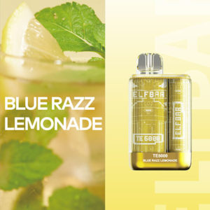 Elf Bar TE5000 Blue Razz Lemonade - Ельф Бар Лимонад з Блакитної Малини на 5000 затяжок