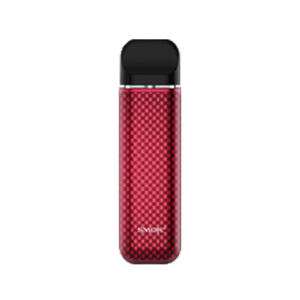 ПОД система Smok Novo 3 800 mAh, 0.8 Om, Micro USB - Red Carbon Fiber