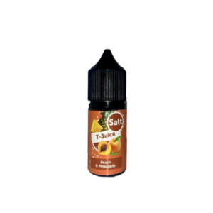Сольова рідина T Juice від Flavorlab Peach Pineapple (Персик з Ананасом) 30мл, 50мг/5% - для заправки картриджів ПОД систем